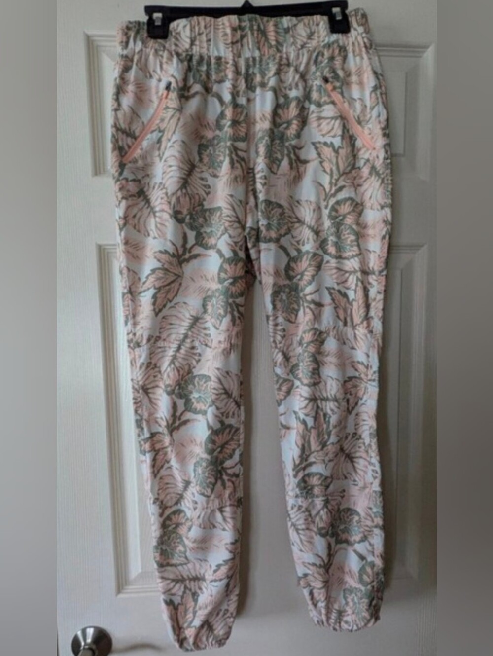 Merrell Pink and Green Floral Lounge Pants